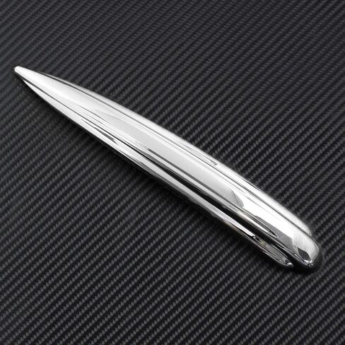 YHMTIVTU Motorcycle Front Fender Mudguard Trim Fit for Harley Touring Trike Models 1984-2019 Heritage Softail 1986-2017 FLD 2012-2016 Chrome in Saudi Arabia