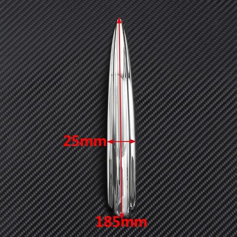 YHMTIVTU Motorcycle Front Fender Mudguard Trim Fit for Harley Touring Trike Models 1984-2019 Heritage Softail 1986-2017 FLD 2012-2016 Chrome in Saudi Arabia