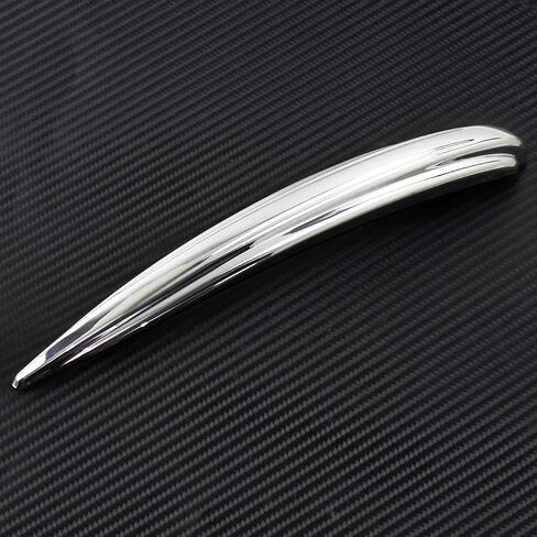 YHMTIVTU Motorcycle Front Fender Mudguard Trim Fit for Harley Touring Trike Models 1984-2019 Heritage Softail 1986-2017 FLD 2012-2016 Chrome in Saudi Arabia