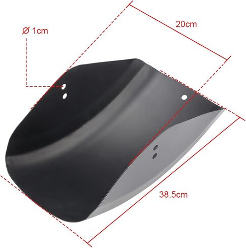 Motorcycle Rear Fender Splash Guard Fit for For Harley Bobber Sportster 883 1200 (Glossy Black) in Saudi Arabia
