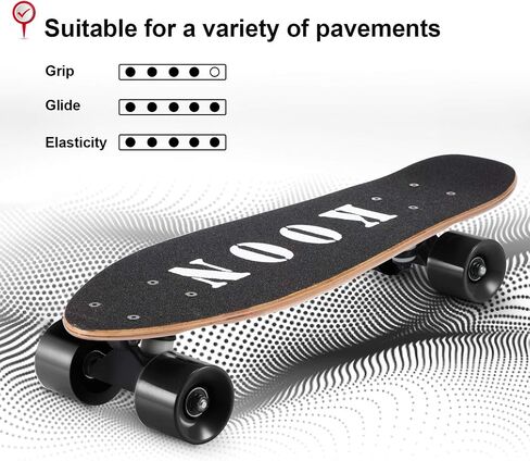 Skateboard Complete Skateboards 22 Inch Mini Cruiser Skateboards for Beginners Kids Boys and Girls in Saudi Arabia