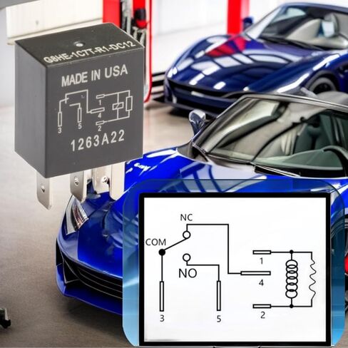 2pcs Automobile Relay G8HE-1C7T-R1-DC12 G8HE-1C7T-R1 12V G8HE-1C7T-R1-12VDC G8HE 1C7T R1 DC12 5PIN in Saudi Arabia
