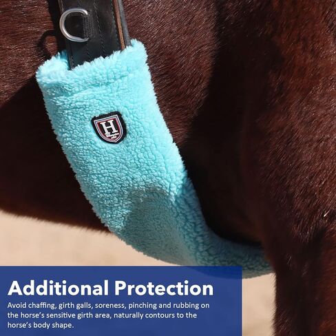Harrison Howard Horse Fleece Girth Cover in Saudi Arabia
