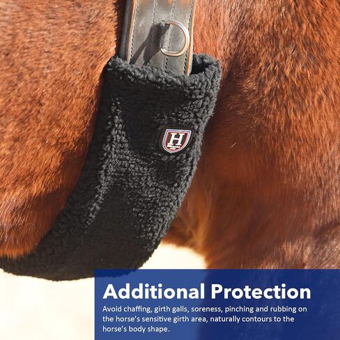 Harrison Howard Horse Fleece Girth Cover in Saudi Arabia