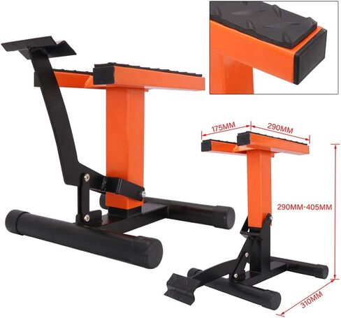 Mx Dirt Bike Lift Stand - Motorcycle Stands and Lifts Jack Repair Stand Adjustable For 125 250 in Saudi Arabia