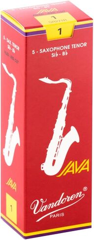Vandoren SR271R Tenor Sax JAVA Red Reeds Strength 1; Box of 5 in Saudi Arabia