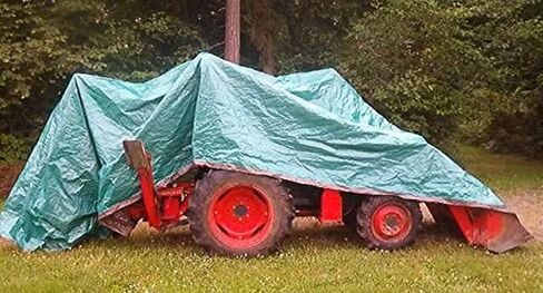 10x12 Multi-Purpose Brown/Green Medium Duty DRY TOP Poly Tarp (10'x12') in Saudi Arabia