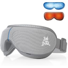 BOB AND BRAD Eye Massager with Heat and Cooling, EyeOasis 2 Eye Massager for Migraines FSA/HSA Eligible, Heated Eye Mask for Eye Strain Dry Eye Relief Improve Sleep, Christmas Gifts for Women Men