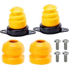 M5570A Jounce Bumper Front & Rear 4Pcs Kit Bump Stops Compatible with Ford Mustang 2005-2012, OEM#M-5570-A, M 5570 A