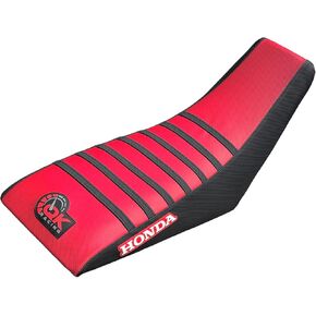 Seat Cover - Compatible Fit for Hond@ 1999-2007 TRX400EX TRX 400EX TRX 400 EX Quad (Red/Black Side)