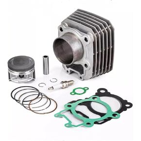 1set Cylinder Jug Top End Piston Gaskets Kit For Kawasaki Bayou 250 KLF250A 03-11 11005-1965