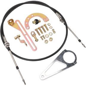 Cable Column Shift Linkage Kit High Strength ACA 1804 for TH350 TH400 700R4 TH200 2004R 4L80E, Direct Replacement