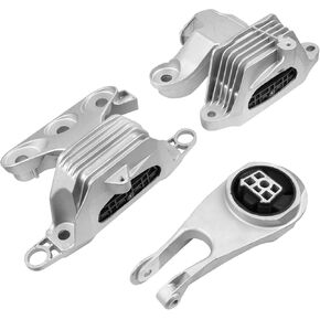 BHB 3PCS Engine Motor and Transmission Mount Kits Compatible with Chevrolet Malibu 1.5L 2016-2018