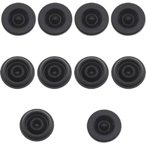 FDXGYH 10 Pcs Trailer RV Axle Wheel Rubber Grease Plug Hub Dust Cap for Dexter EZ Lube Trailer Axle