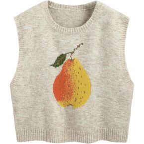 CIDER Knit جولة العنق الكمثرى الرسم مزيج الصوف منحنى سترة زائد