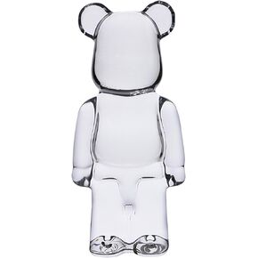 Violent Bear Crystal Collectible Figurines, Clear Glass Animals, Table Decoration Knick Knacks, Home Decor, Gifts for Girls and Boys