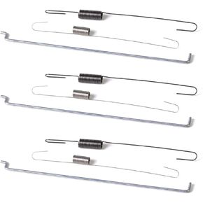 QISF 9Pcs Governor Rod Spring Throttle Return Spring Link Rod Set for BlackMax 208CC/212CC 6HP/7HP 3000/3500/3600/3650/4375/4500 Watt Gasoline Generators HONDA GX120 GX140 GX160 GX200 168F