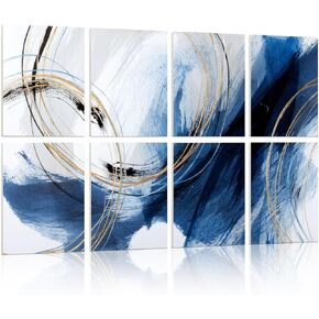 YPY Art Acoustic Panels Self Adhesive: Beach Wall Art Sound Proof Panel Decorative Acoustic Panels Acoustical Treatment for Recording Studio 8 Pack 12"x16"