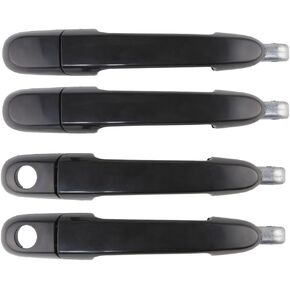 RLB-HILON 1Set Exterior Door Handle Compatible with Hyundai Accent 2006 to 2011 Year, for Dodge Attitude 2006 2007 2008 2009 2010 2011 Year