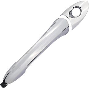 Exterior Door Handle Chrome Rear Left &Rear Right Side Compatible with 2011-2015 Hyundai Sonata Replaces 82651-3S010 83652-3S010