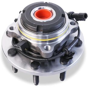 515081 4WD Only Pair Front Wheel Hub Bearing Assembly Compatible for Ford F-250/ F-350 Super Duty 2005 2006 2007 2008 2009 2010 8 Lug w/ABS