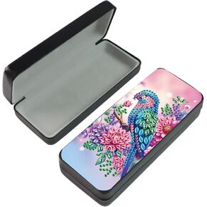 5D Diamond Art Painting Eye Glass Case Glasses Storage Box