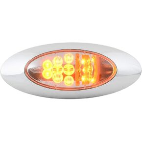 GG Grand General 77270 LED Light (Oval Y2K Amber/Amber Side Marker and Turn), 1 Pack