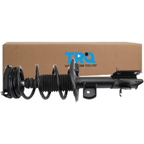 TRQ Front Right Complete Strut & Coil Spring Assembly Passenger Side Compatible with 2011-2022 Nissan LEAF