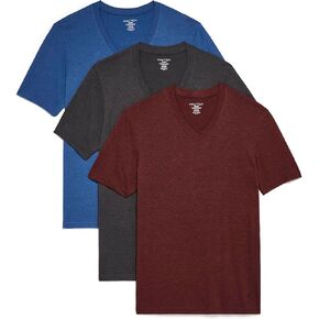 Nautica Men's 3-Pack Heathered V-Neck T-Shirt
