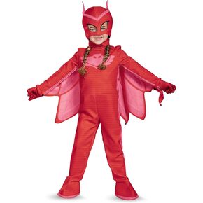 Disguise Owlette Costume, Official PJ Masks Glow Costume Jumpsuit and Mask