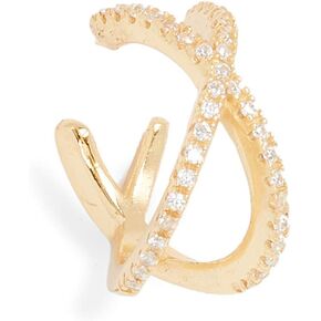 SHASHI Women's Stacey Pave Ear Cuff
