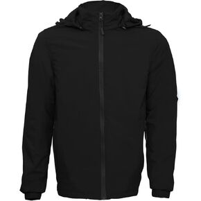 Facitisu Men's Cycling Rain Jackets Waterproof Running Bike Windbreaker Lightweight Packable Hooded Jacket