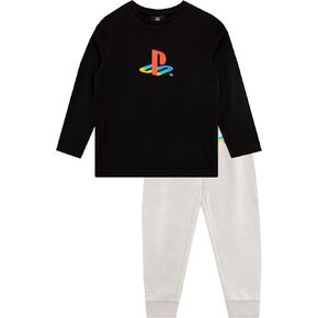 PlayStation Boys Long Sleeve Top and Joggers Set Daywear For Kids Black 8