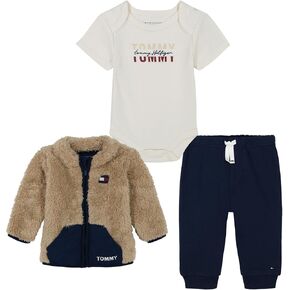 Tommy Hilfiger Boys' 3pc Zip Front Pant Set