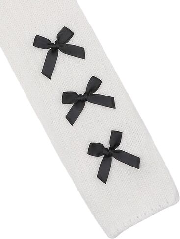 BOLLEY JOSS Long Sleeve Fingerless Gloves Cute Knit Arm Warmers with Thumb Holes for Girls Women in Kuwait