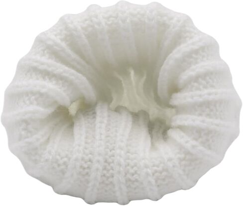 BOLLEY JOSS Long Sleeve Fingerless Gloves Cute Knit Arm Warmers with Thumb Holes for Girls Women in Kuwait