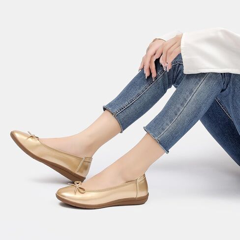 Non-Slip Women's Ballet Flats Comfortable Slip On Dressy Work Flats Shoes for Women Lightweight & Flexible in Saudi Arabia