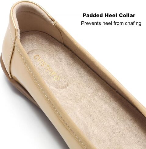 Non-Slip Women's Ballet Flats Comfortable Slip On Dressy Work Flats Shoes for Women Lightweight & Flexible in Saudi Arabia