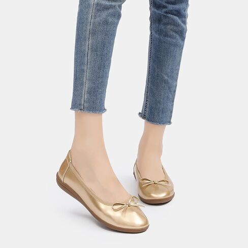 Non-Slip Women's Ballet Flats Comfortable Slip On Dressy Work Flats Shoes for Women Lightweight & Flexible in Saudi Arabia