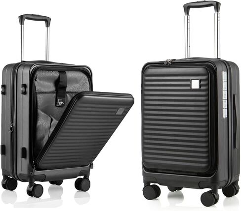 Expandable Carry On Luggage Durable Hardside Suitcases with Spinner Wheels, Lightweight Rolling Luggage with TSA Lock, 20 Inch in Saudi Arabia