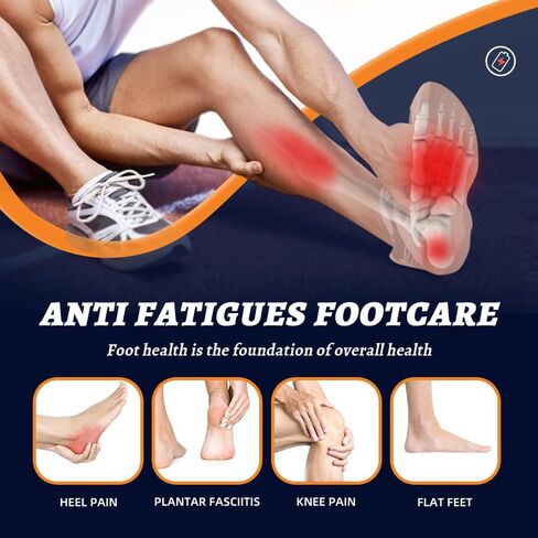VALSOLE 220+ lbs Plantar Fasciitis High Arch Support Insole for Men Women,Heavy Duty Support Pain Relief Orthotics Insert,Relieve Flat Feet,High Arch,Foot Pain,Standing All Day Boot Work Shoe Insole in Kuwait
