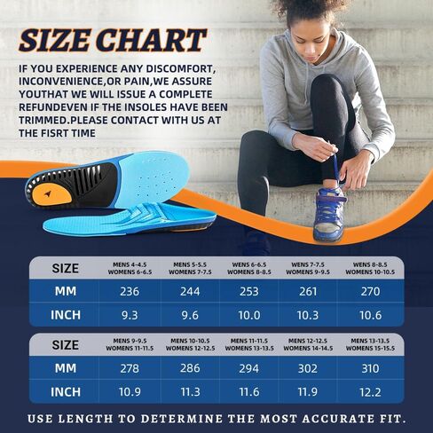 VALSOLE 220+ lbs Plantar Fasciitis High Arch Support Insole for Men Women,Heavy Duty Support Pain Relief Orthotics Insert,Relieve Flat Feet,High Arch,Foot Pain,Standing All Day Boot Work Shoe Insole in Kuwait