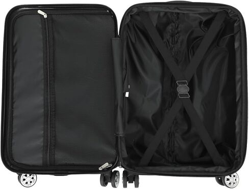 Bioworld Harry Potter Golden Hogwarts Crest Adult 20" Black Rolling Luggage in Saudi Arabia