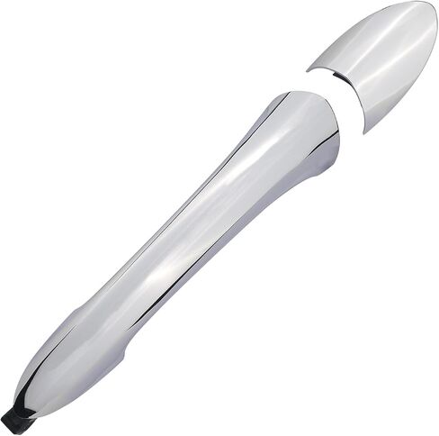 Exterior Door Handle Chrome Rear Left &Rear Right Side Compatible with 2011-2015 Hyundai Sonata Replaces 82651-3S010 83652-3S010 in Saudi Arabia