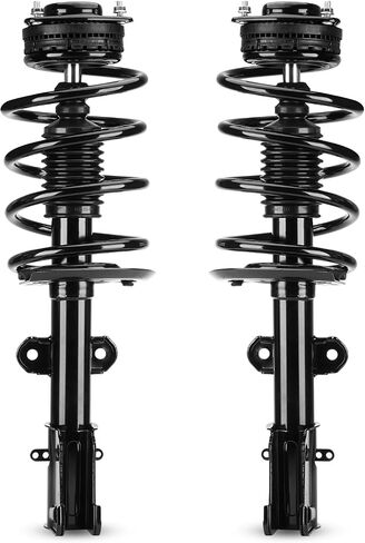 Front Complete Struts Coil Spring Assembly Compatible with 2008-2016 Town & Country, 2008-2019 Dodge Grand Caravan 171128L 171128R Shock Absorbers in Saudi Arabia