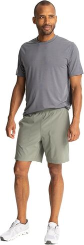 Free Fly Men's Lined Active Breeze Shorts - Bamboo Viscose Liner - UPF 50+ Sun Protection, Light Stretch Shorts for Men in Saudi Arabia