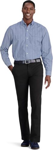 أداء مريح للرجال من IZOD بأكمام طويلة وأزرار سفلية in Kuwait