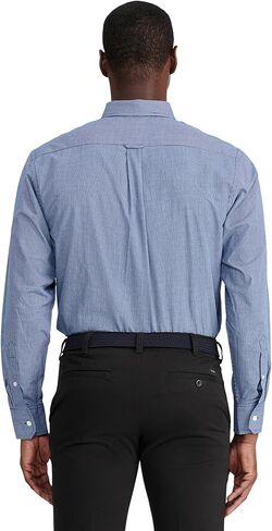 أداء مريح للرجال من IZOD بأكمام طويلة وأزرار سفلية in Kuwait