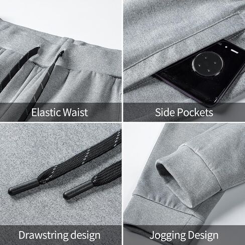 Men's Hooded Athletic Tracksuit Casual 2 Pieces Hoodies Sweatsuit for Men in Saudi Arabia