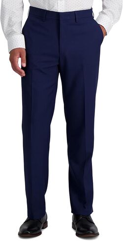 فستان Haggar R للرجال مريح للغاية - مقاس مستقيم ومسطح من الأمام. وكبير وطويل القامة in Kuwait